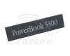 PowerBook Model Badge for Display Bezel (5300)