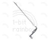 PowerBook G3 Display Hinges, LG Right (Lombard)